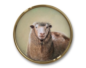 Original oil painting SHEEP