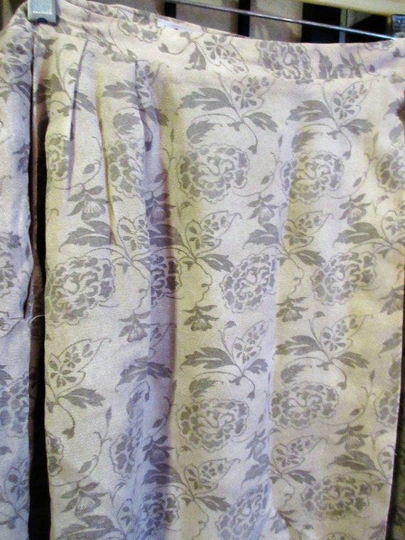silk skirt, Joseph Abboud, Italian silk, made in H