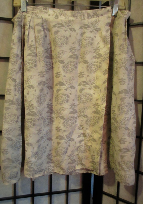 silk skirt, Joseph Abboud, Italian silk, made in … - image 2
