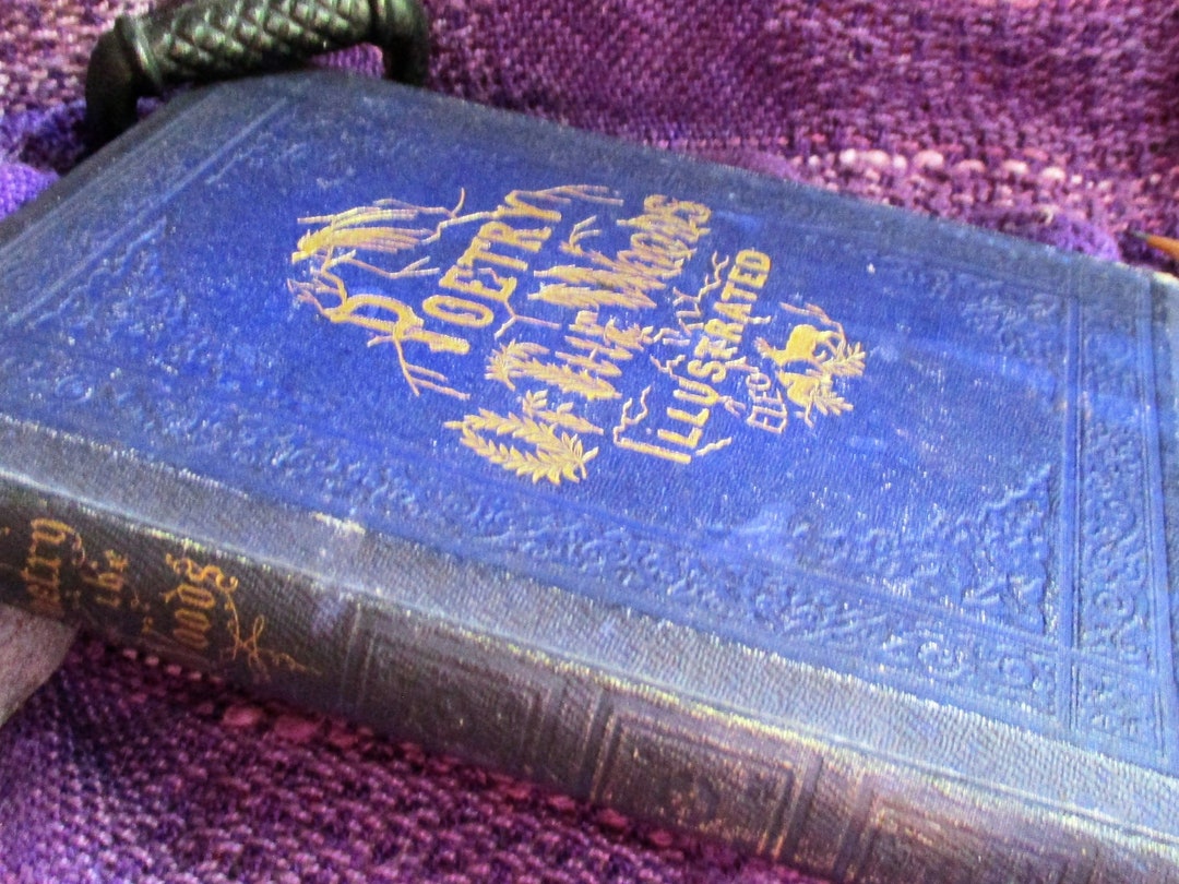 1857 Edition Poetry of the Woods, Passages of the Poets