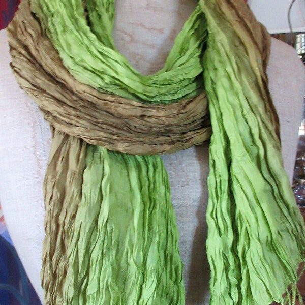 Limelight Scarf, Green