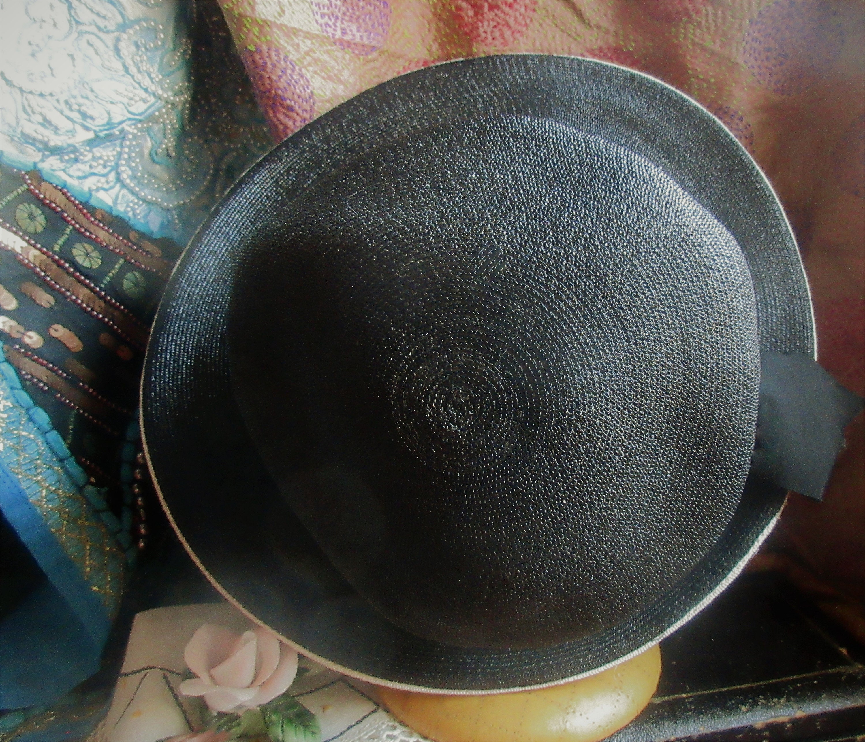 Chapeau D'église Vintage Hattie Carnegie Marron/noir - Excellent état - Mode Rétro