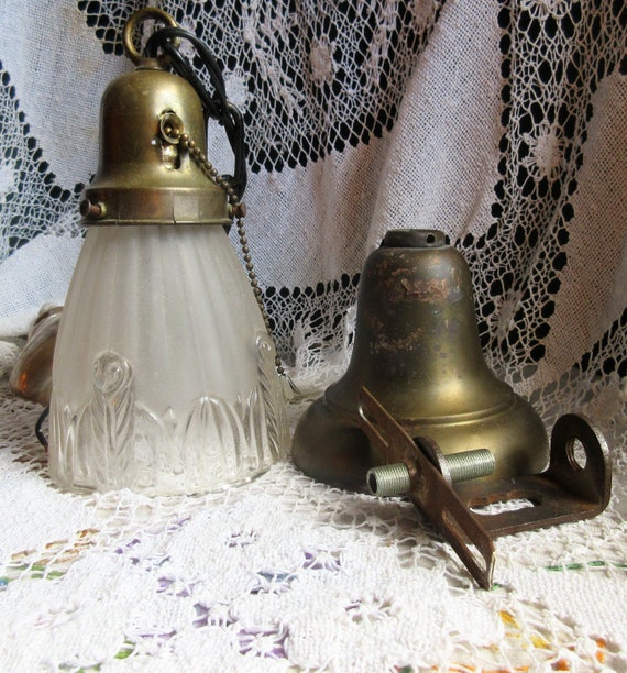 Art deco shop hanging lamp