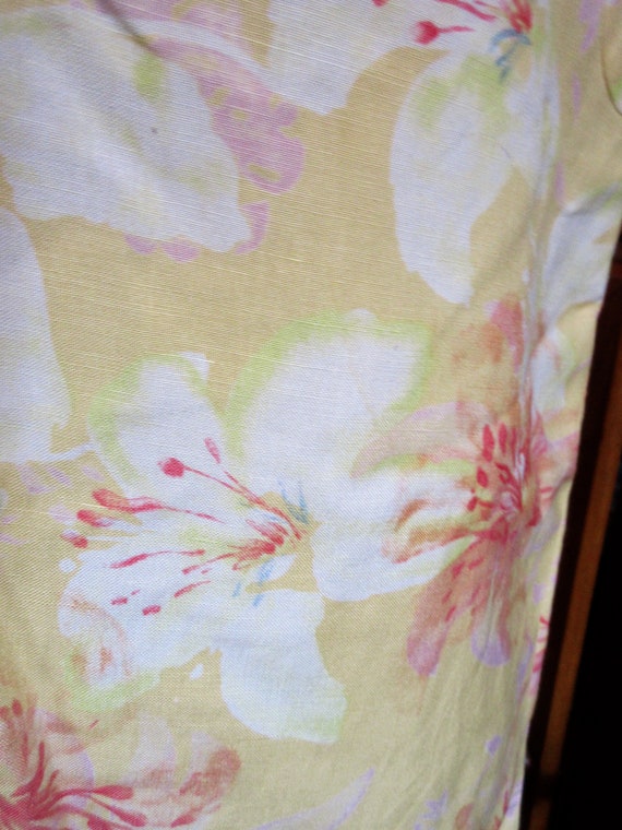 summer sleeveless dress, linen blend, Harve Berna… - image 7