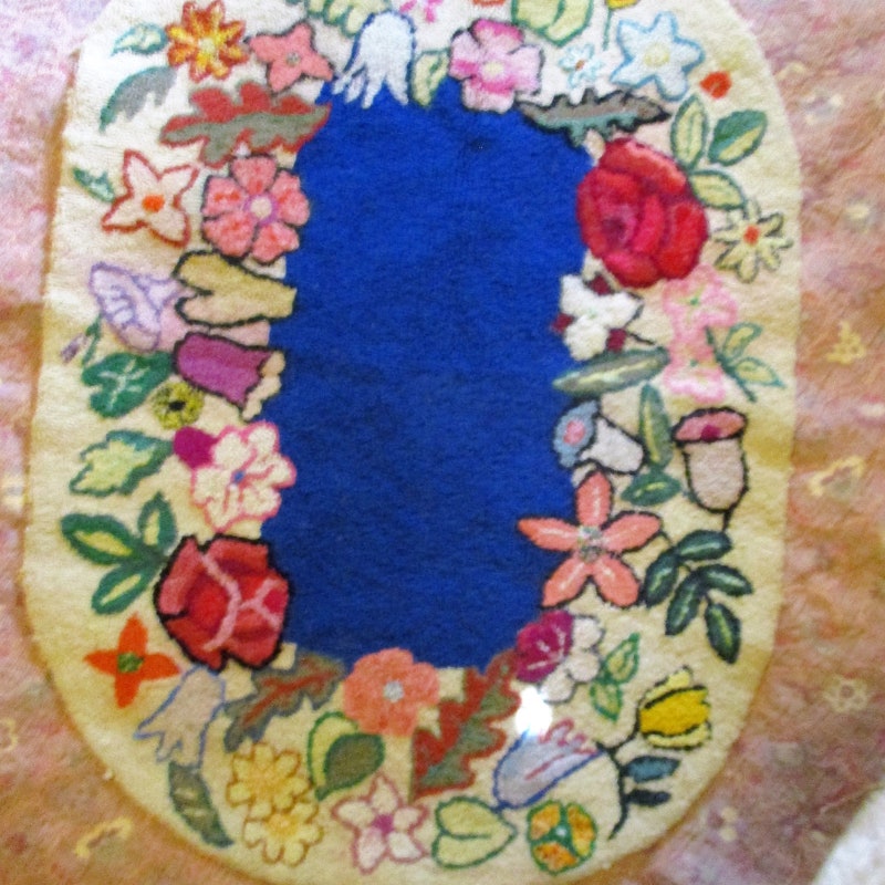 Hooked Wool Rug - Etsy