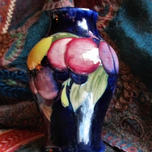 Moorcroft Plum Vase - Etsy