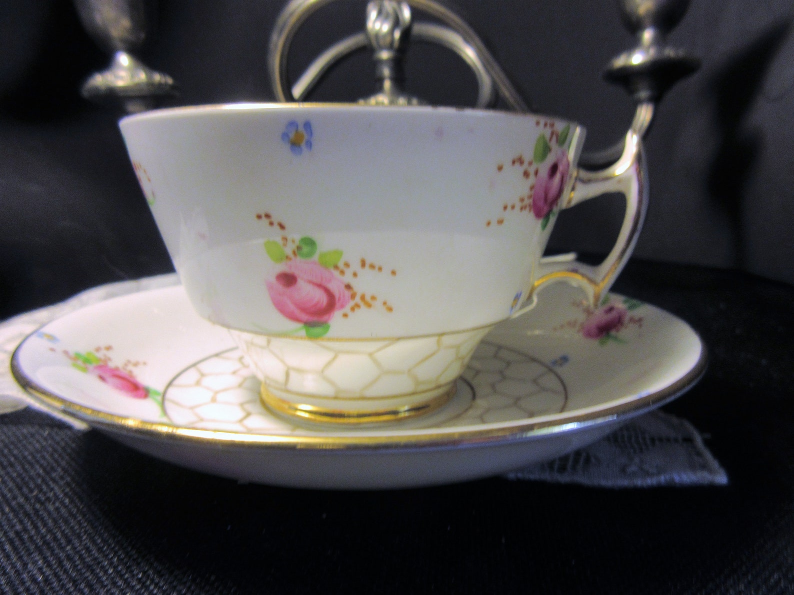 Lovely Art Deco Tea Cup and Saucer Phoenix China Delicate Etsy Canada