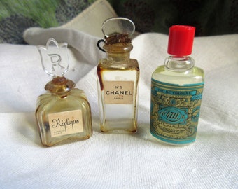 Antique chanel sales perfume bottles