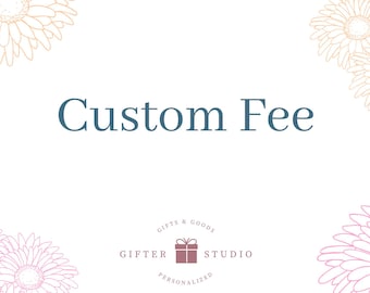 Custom Fee Extra Puzzle Stamped Envelope