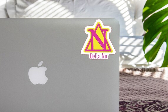 Delta Nu Legally Blonde Waterproof Sticker