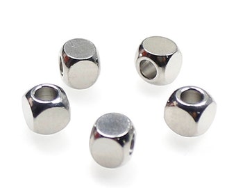 5pcs Antique Silver Plated Yoga Loose Spacer Beads for Jewelry Making Bracelet DIY Findings 7mm