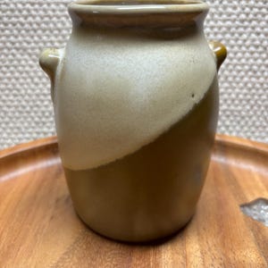 Two-toned Tomika Crockery, Mini Confit Pot, 1950s