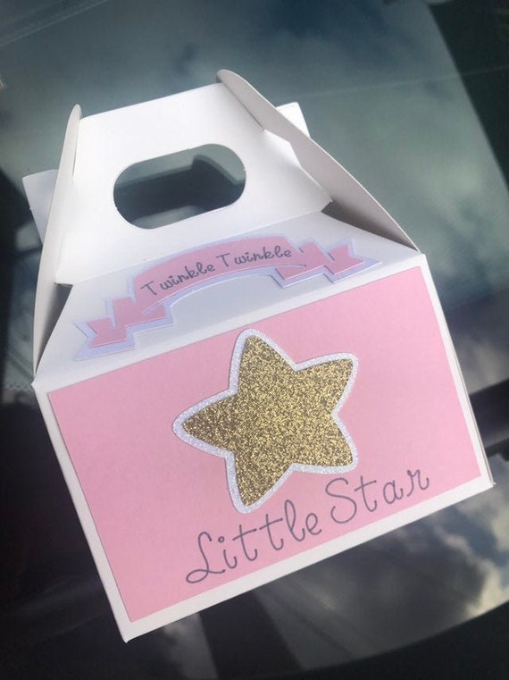 twinkle twinkle little star favor boxes