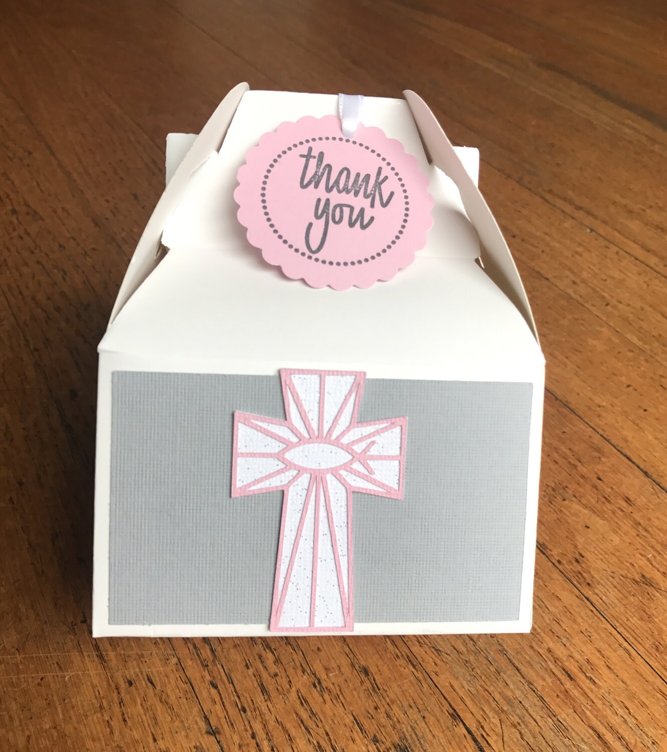Baptism Favor Box First Communion Baptism Baptismal Etsy