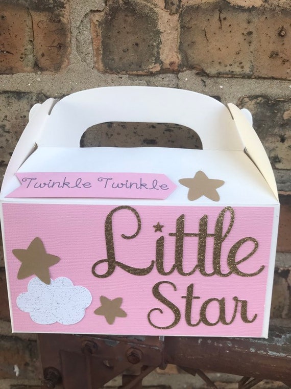 twinkle twinkle little star favor boxes