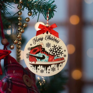 Air Jordan 1 Christmas Ornament Etsy