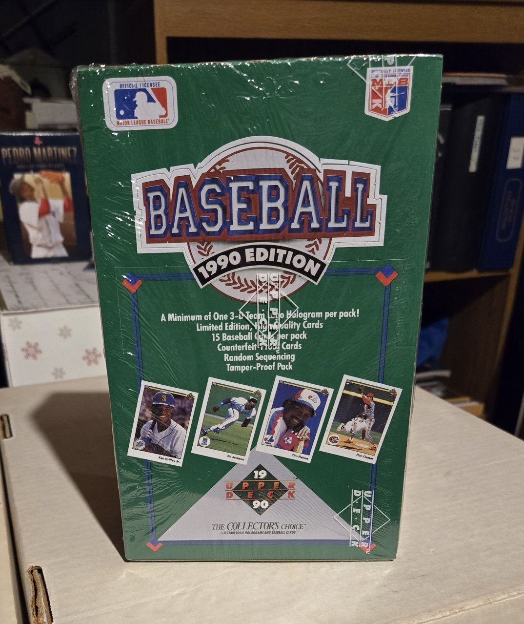 1990 Upper Deck Wax Box Factory Sealed Possible Sammy Sosa