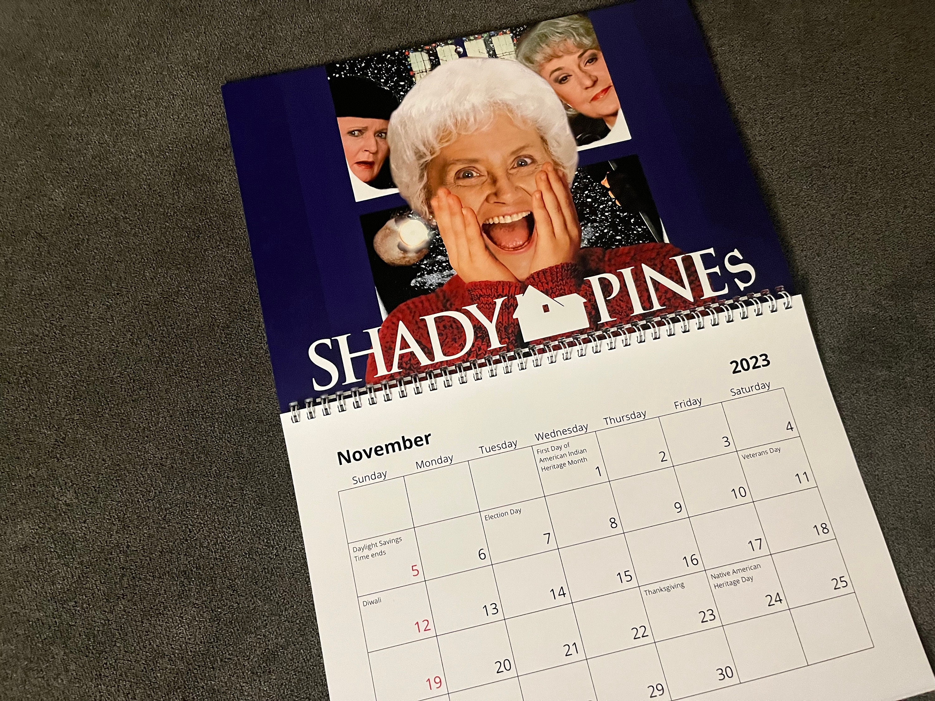 2023 GOLDEN GIRLS CALENDAR movie Poster Edition Etsy
