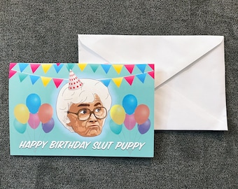 Carte d’anniversaire Sophia Petrillo