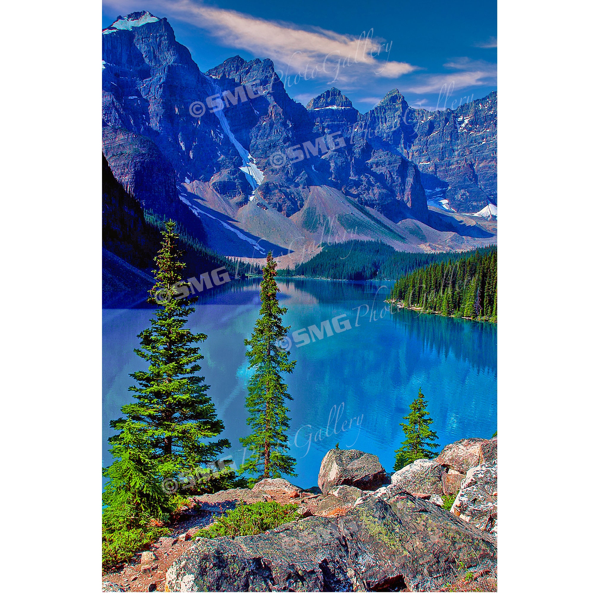 Art & Collectibles Canadian Rockies Wall decor Moraine Lake Banff ...