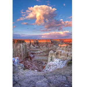Hopi Reservation, Northern Arizona, Canyon, Sunset, Home Decor, Wall Art, Travel Photos, Fine Art, Photography, Canvas, Metal, Matted Prints