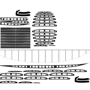 6'8 groveler surfboard template