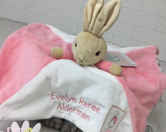pink peter rabbit comforter