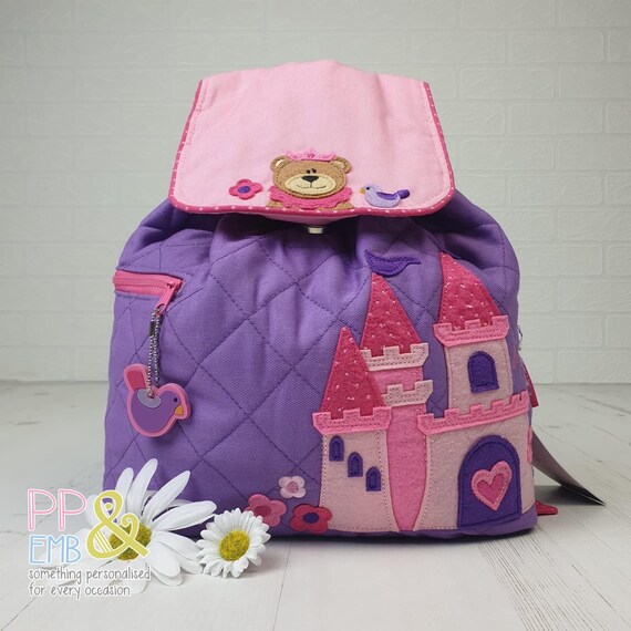 Nursery Bag School Digger Personalised Stephen Joseph Backpack