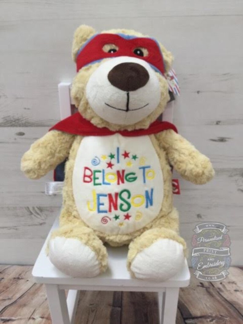 superhero teddy