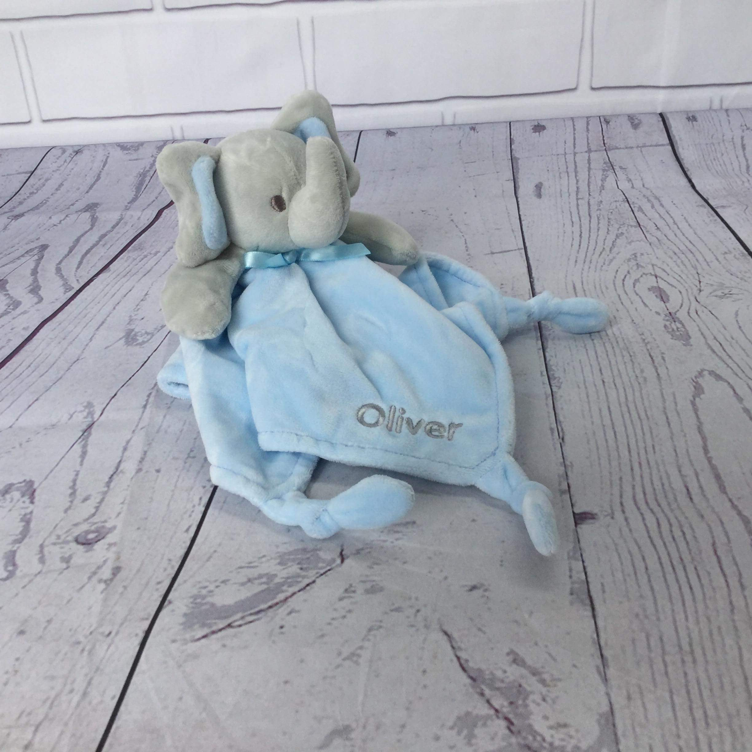 personalised taggy blanket