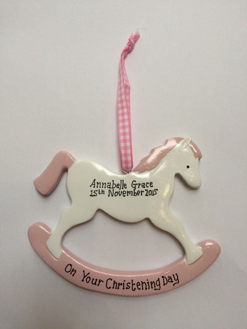 personalised rocking horse