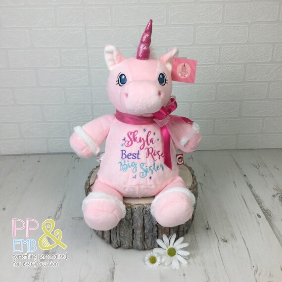 personalised big sister teddy