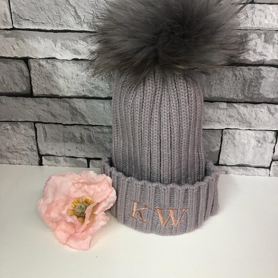 personalised bobble hat