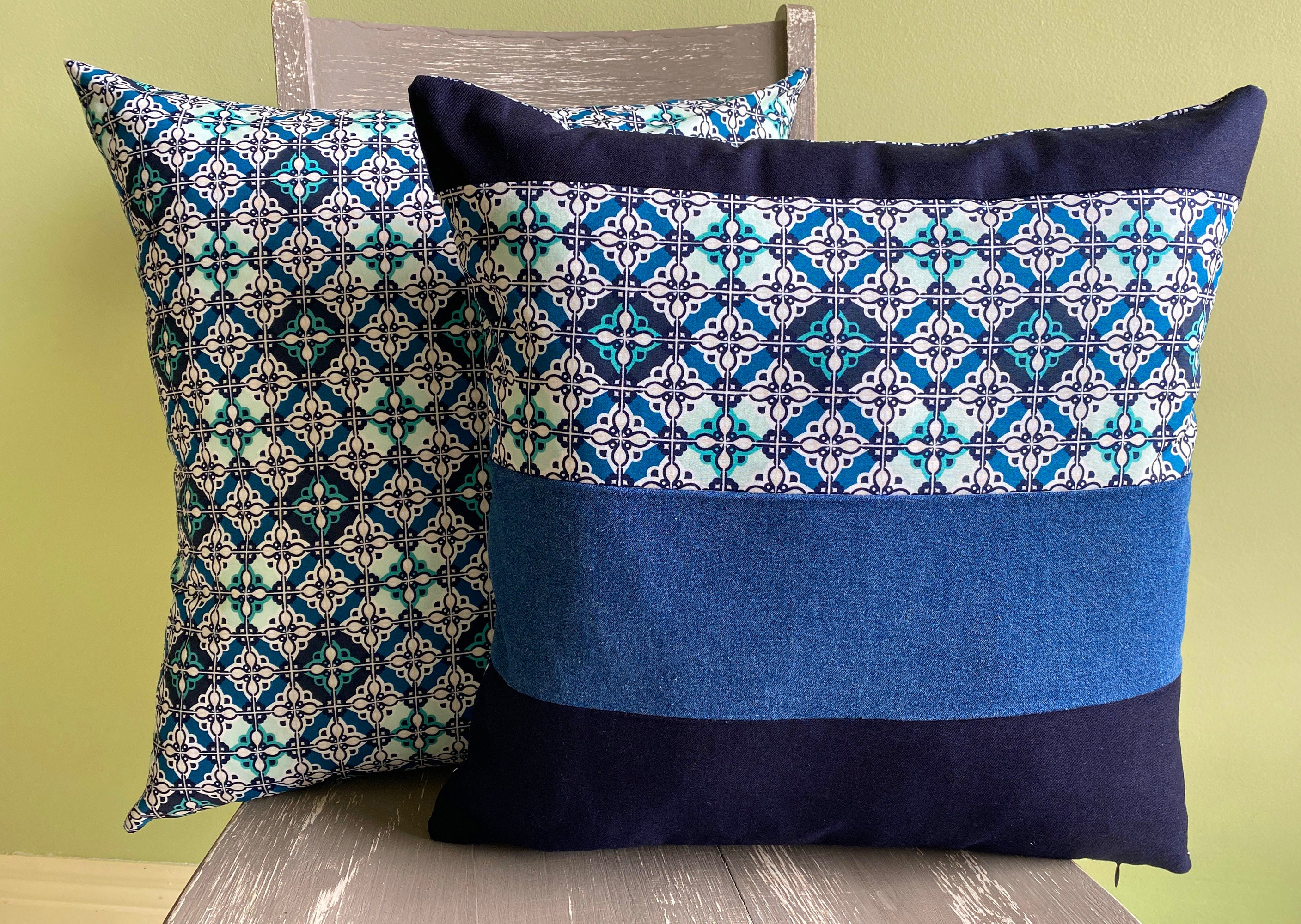 Geometric Pillow Cover Throw Pillow Accent Pillow Cover Lumbar Etsy UK