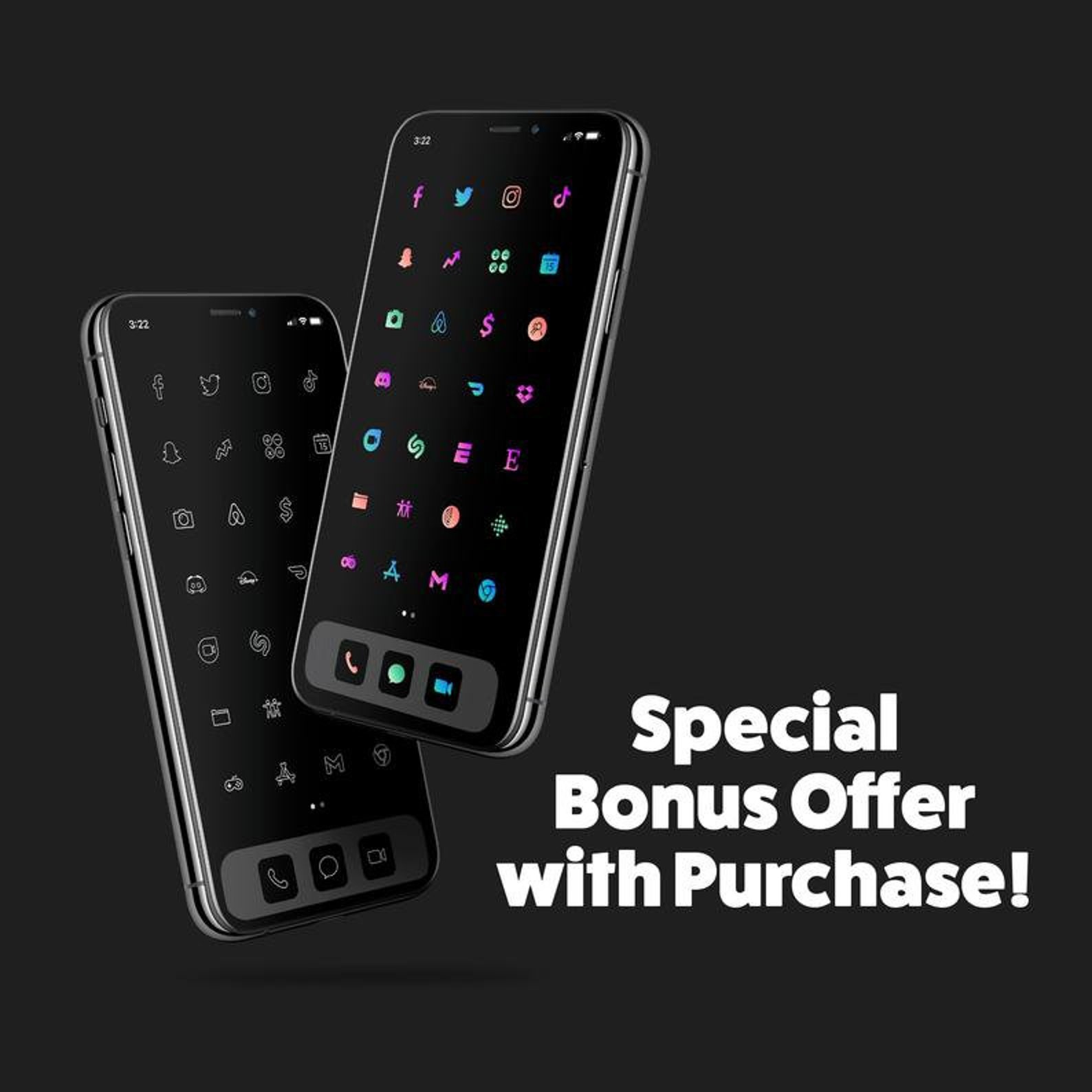 Ios Icon Pack for Iphone 250 Icons Red and Black Icons Etsy