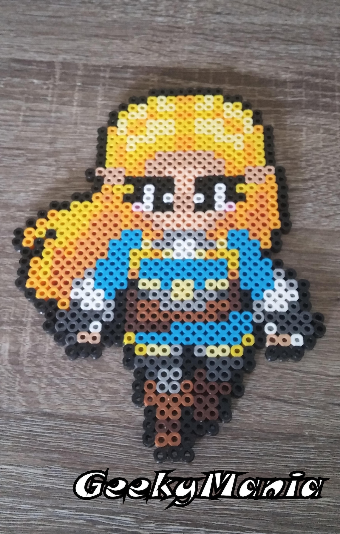 Zelda Breath of the Wild Link & Zelda Sprites Perler Beads Etsy Australia