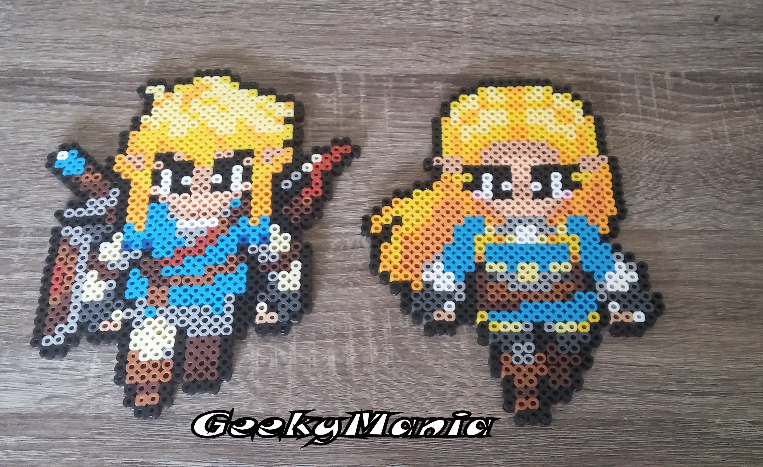 Just finished this monstrosity of a project. Being new to big perler bead  projects, I didn't know how to put the peaces together. : r/botw