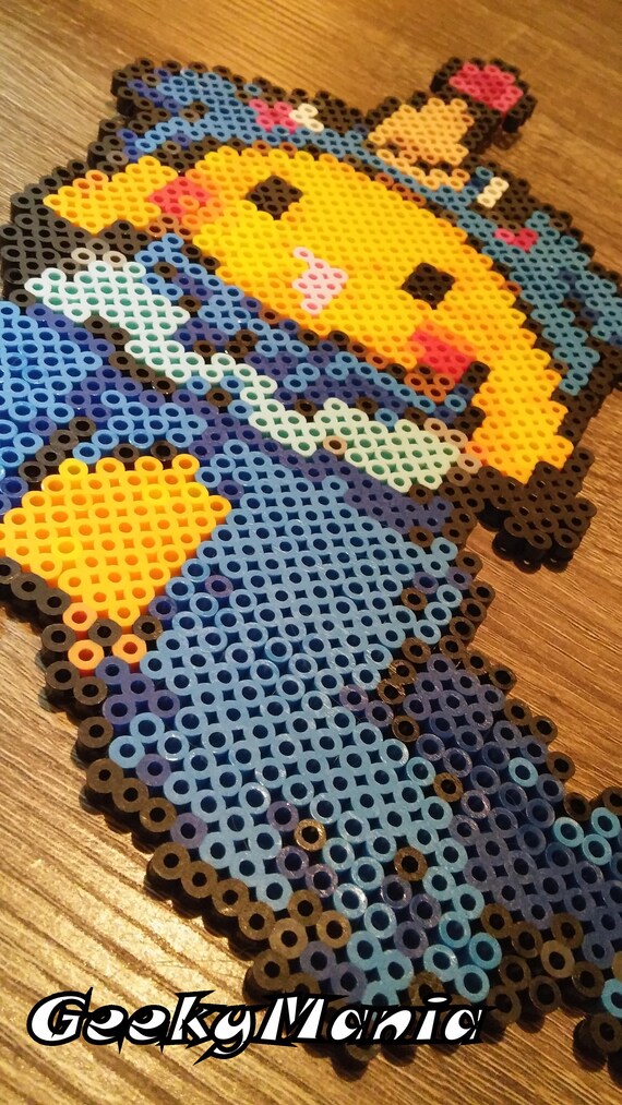 Pokemon Pikachu Déguisé En Popplio Perler Beads