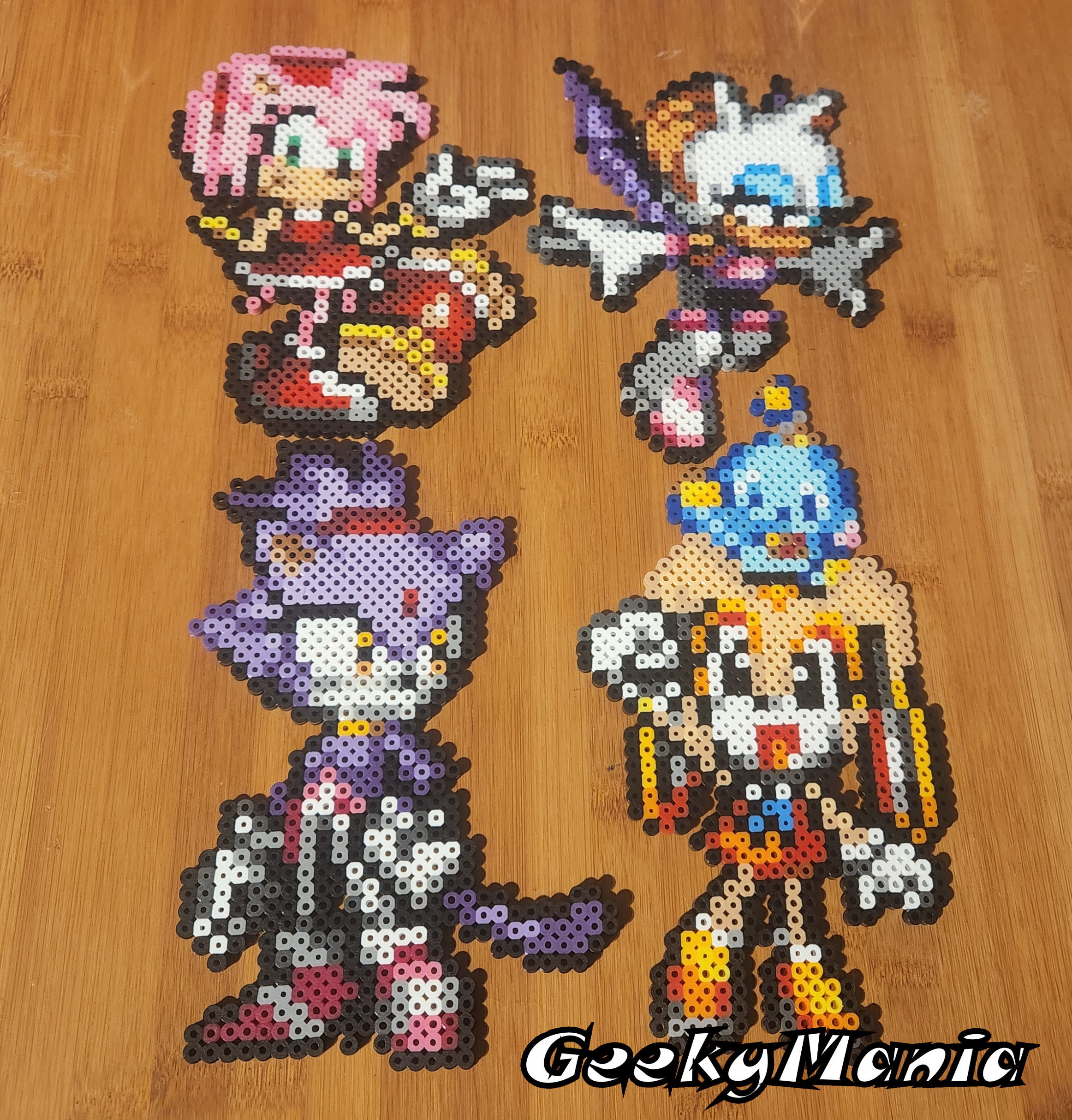 Cursed Emoji Perler Bead Pattern, Bead Sprites