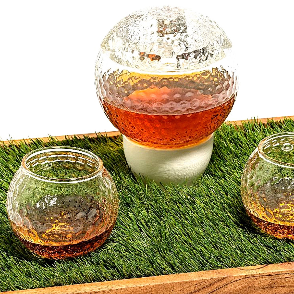 Limited Edition Golf Glass Lined Whiskey Glass