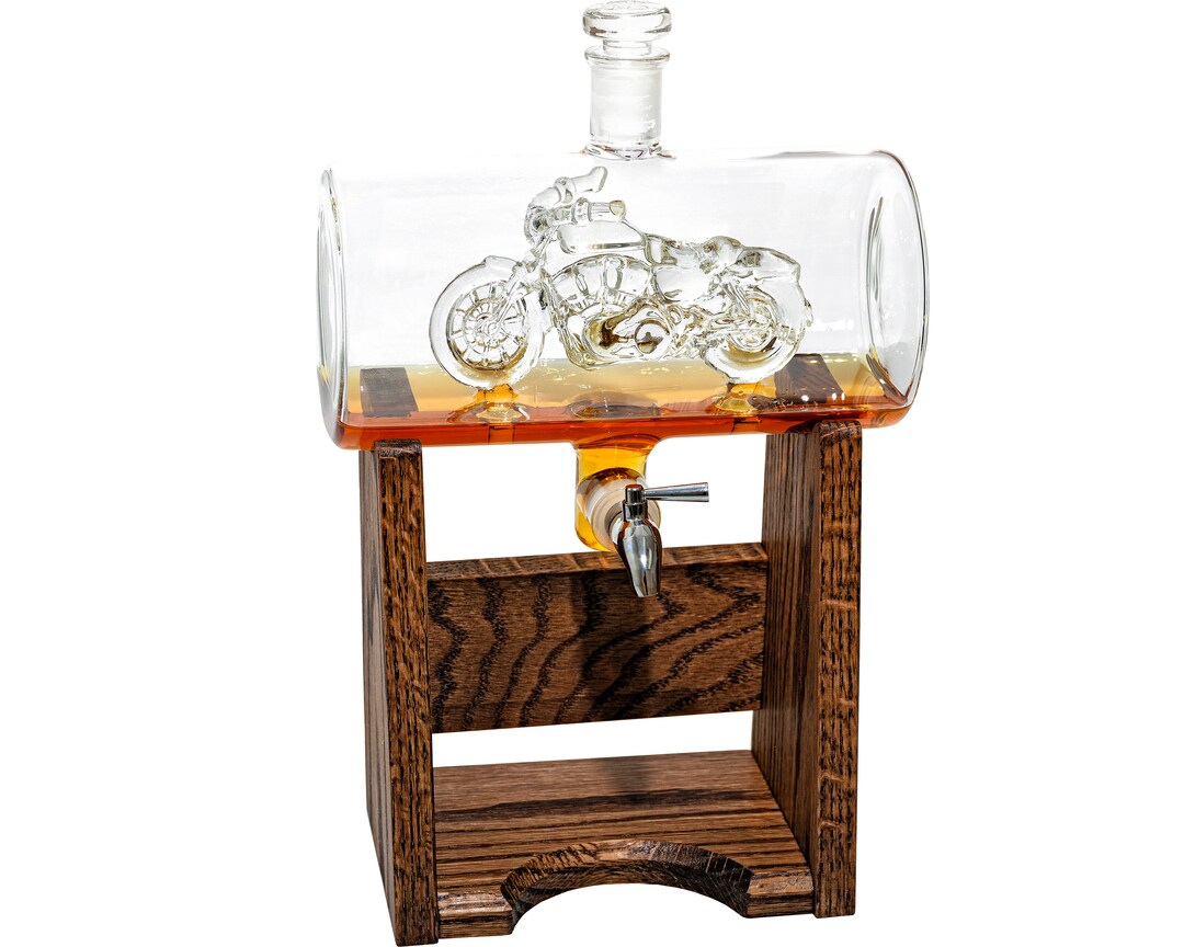 harley davidson decanter set