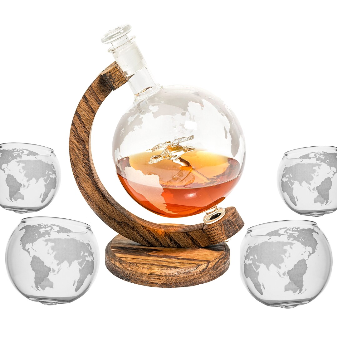 Mallard Decanter Set Duck Wine or Whiskey Decanter Liquor Decanter Duck