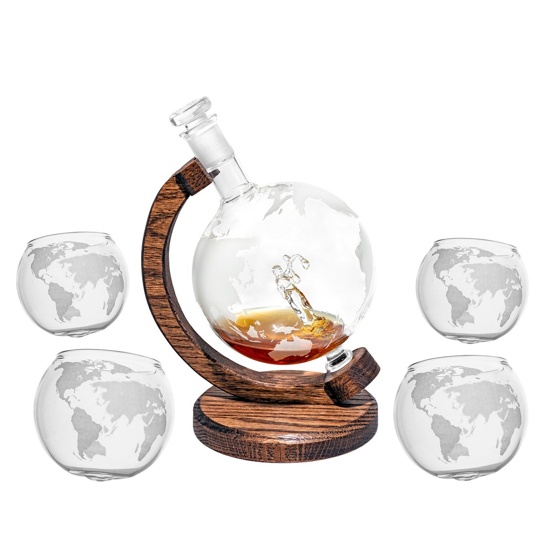 Lady Justice Lawyer Gift Set Unique Lawyer Decanter and Etsy