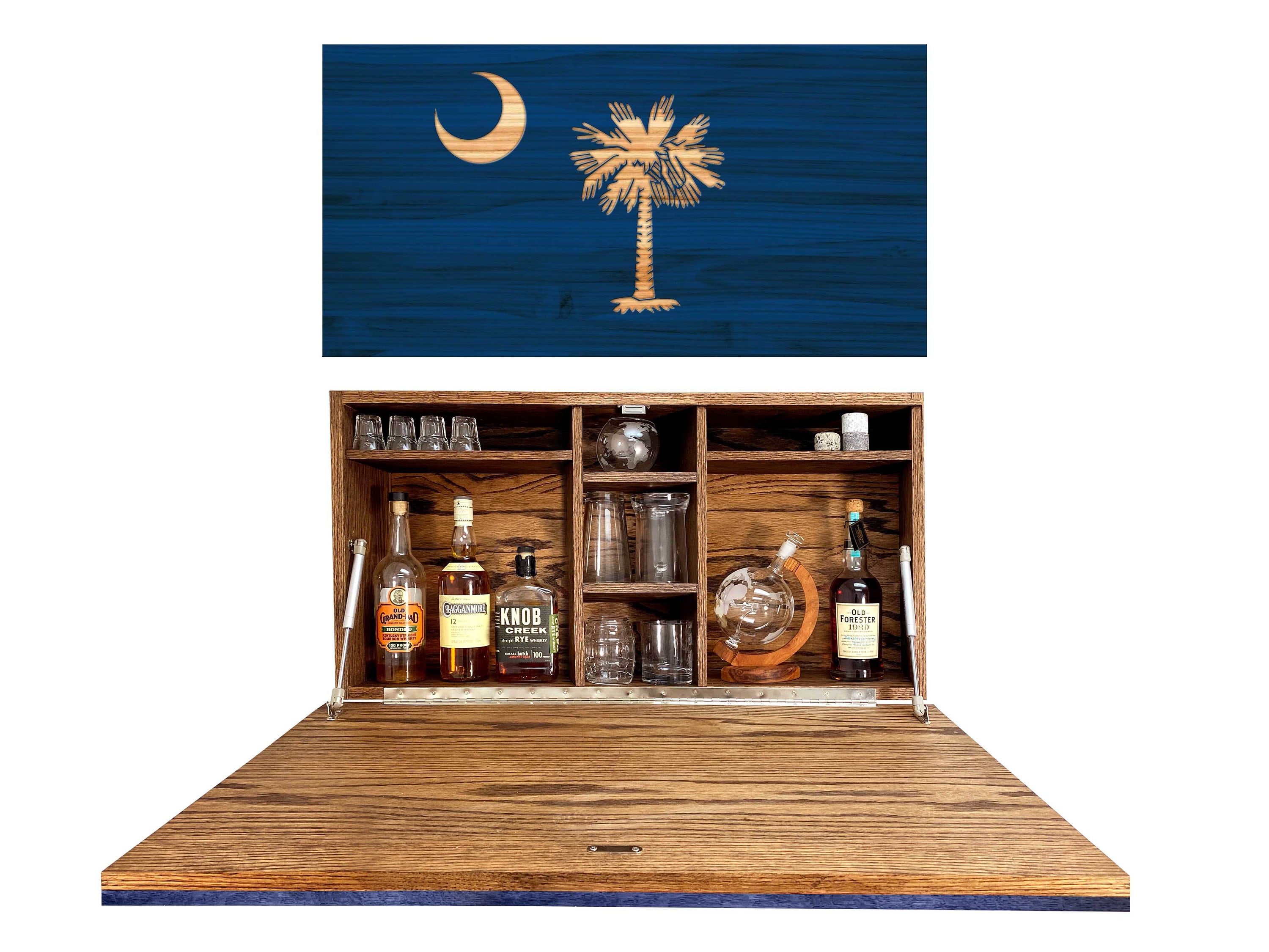 South Carolina Flag Murphy Bar South Carolina Hanging Bar - Etsy