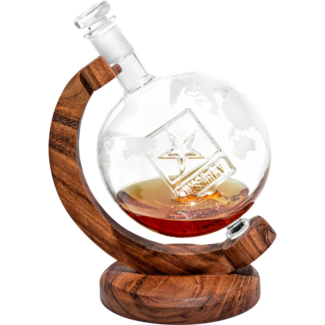 Army Decanter - Custom US Army Military Gift - Handmade Barware Whiskey ...