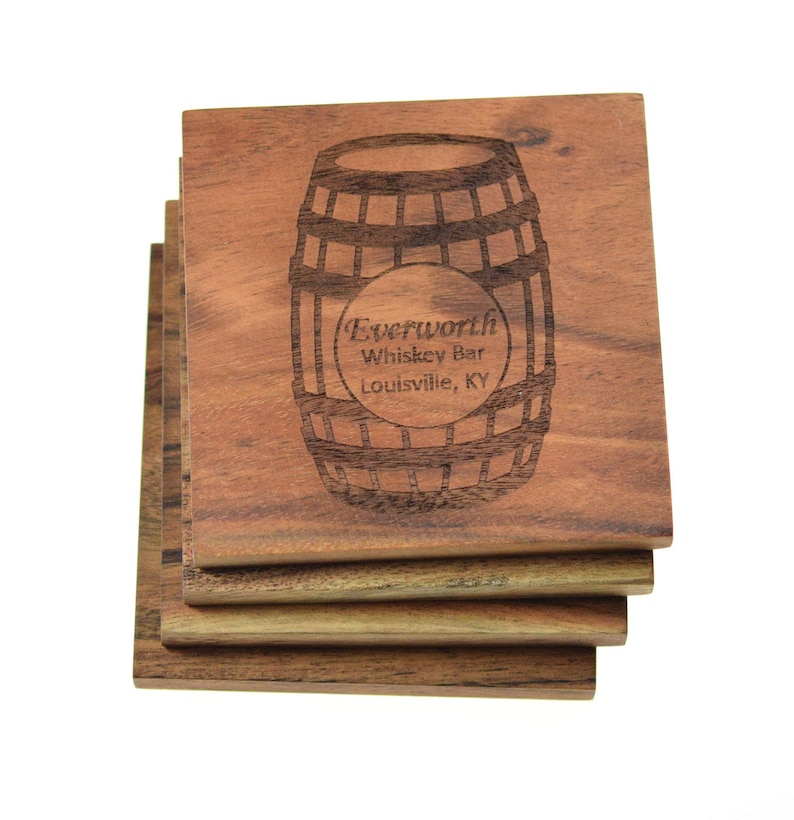 Personalized Coasters for Home Bar Bourbon/Wine Etsy
