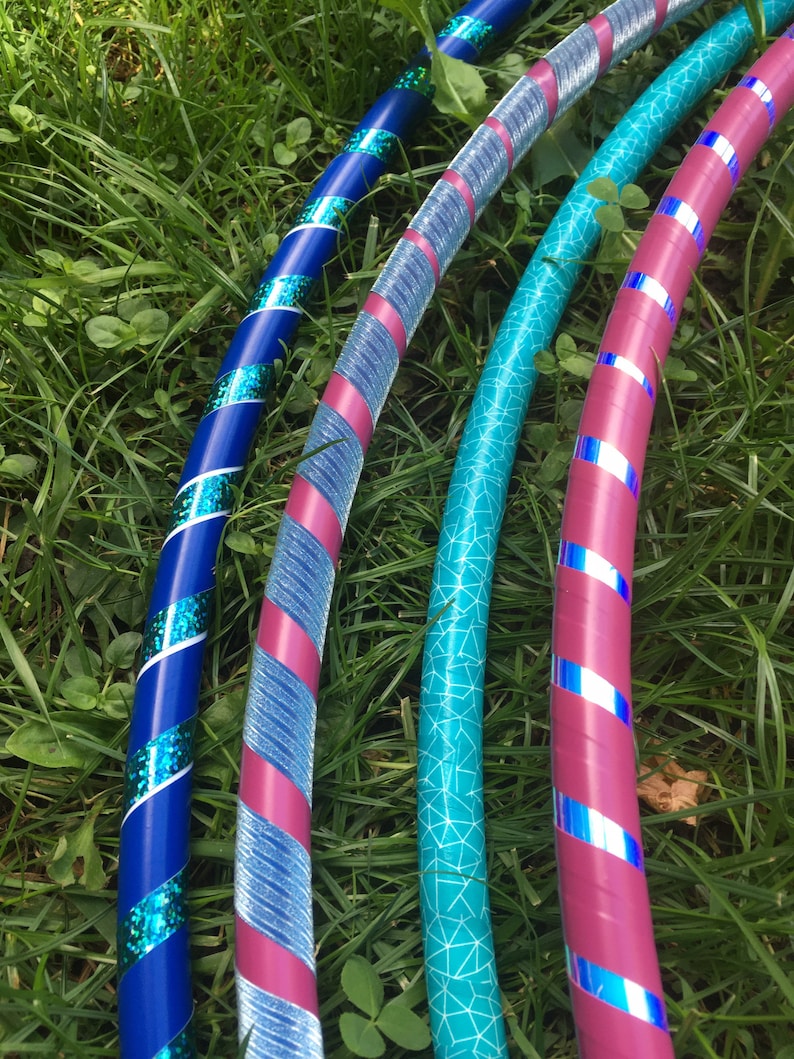 1/2'' Handmade Hula Hoop. Perfect for intermediate and advanced. All ages Hula hoop, fitness, hoop dance, festival, kids, etc. image 1