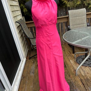 Vintage 1970s Barbie Pink gown