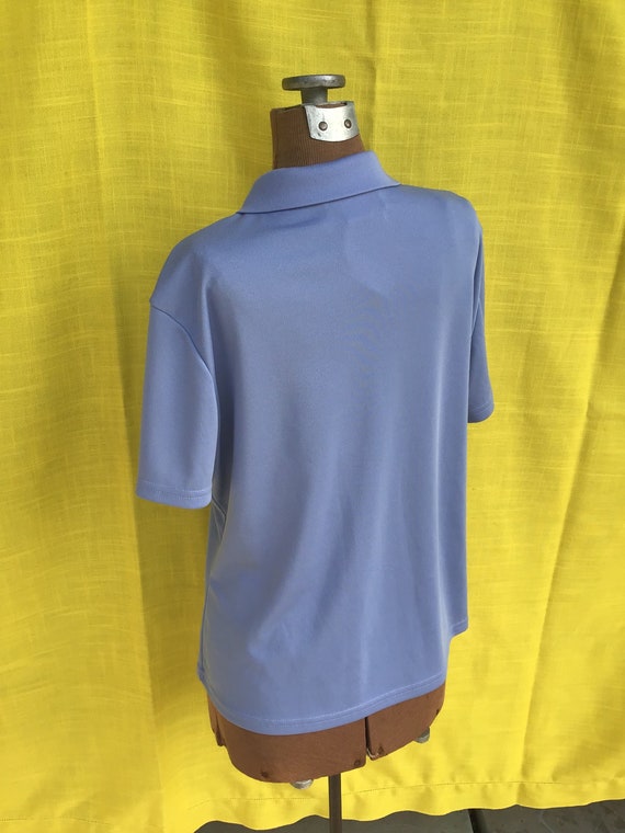 1960s Periwinkle blouse - image 2
