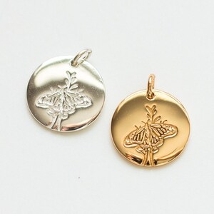 Butterfly charm, 18k gold vermeil butterfly charm, .925 sterling silver butterfly charm, bulk wholesale butterfly charms, CH14